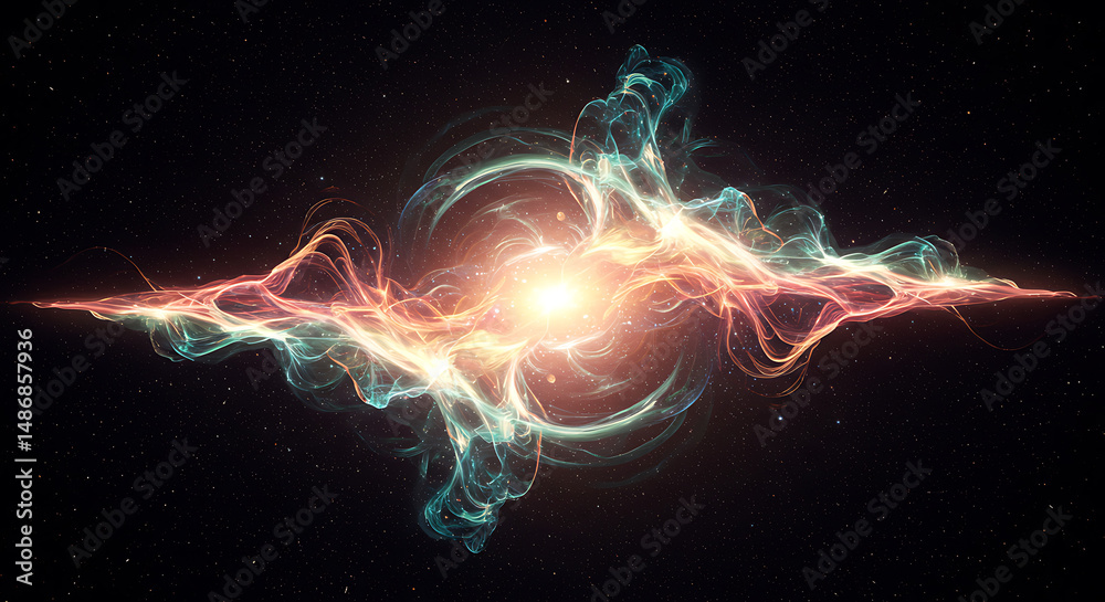 Obraz premium abstract fractal background