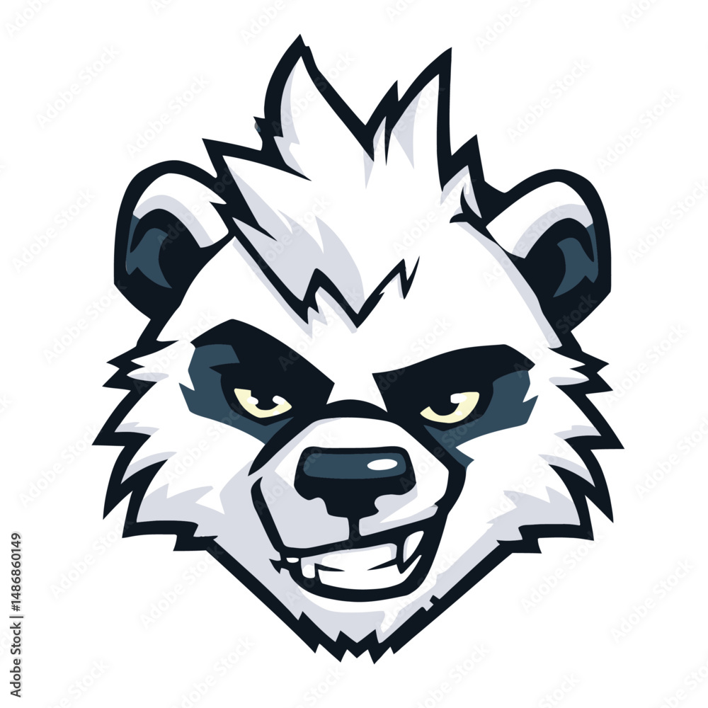 Obraz premium Animal head collection with diverse species and funny facial expressions in cartoon vector illustration ideal for kids games and character sets