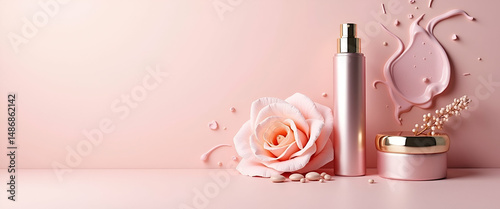 Craft professional cosmetic packaging template design featuring contemporary layout detailed graphic artistry and innovative visual elements ideal for high quality photo stock assets in  Photo Stock  