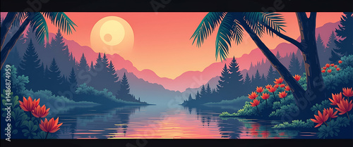 Elevate Your Brand with Engaging Podcast Art: Creative Digital Illustrations & Typography for Captivating Visual Branding in Photo Stock Concept