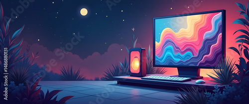 Dynamic Podcast Promotional Art: Engaging Digital Illustrations & Creative Layouts for Enhanced Brand Recognition in Audio Media