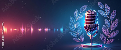 Dynamic Podcast Promotional Art: Engaging Digital Illustrations & Creative Layouts for Enhanced Brand Recognition in Audio Media