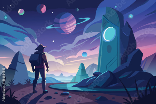 Space Explorer Uncovers Extraterrestrial Life in Cosmic Encounter