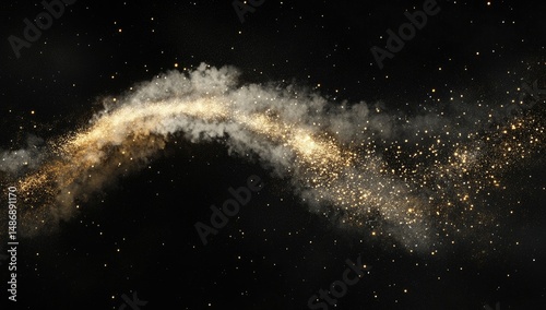Golden Stardust Galaxy Arc.