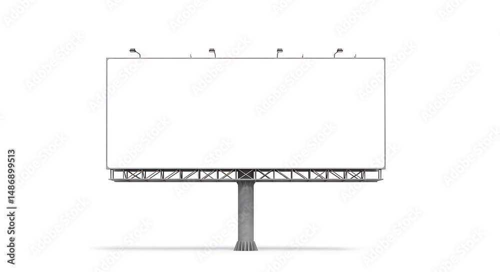 Obraz premium Blank billboard outdoor advertising