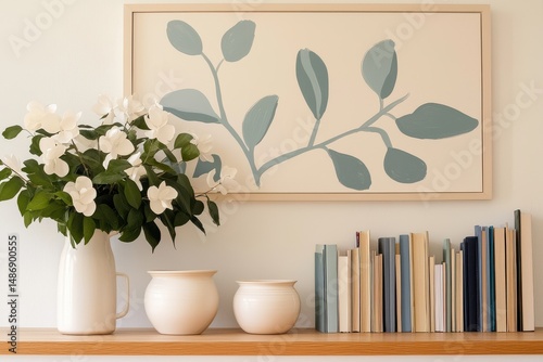 Zoom meeting background: Fresh Flowers and Artistic Decors