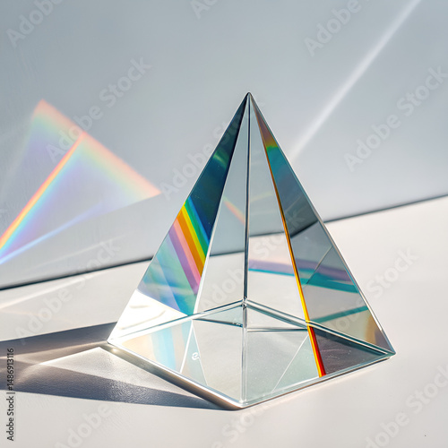 abstract background with triangles