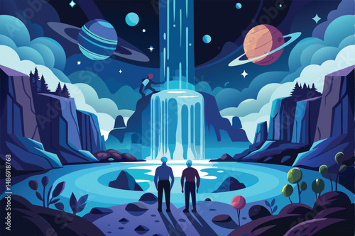 Space Explorations Uncover Hidden Cosmic Treasure: A Silhouette of Intriguing Discovery