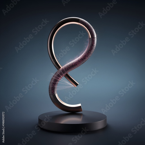 Movimiento pendular de dos esferas atravesando un anillo