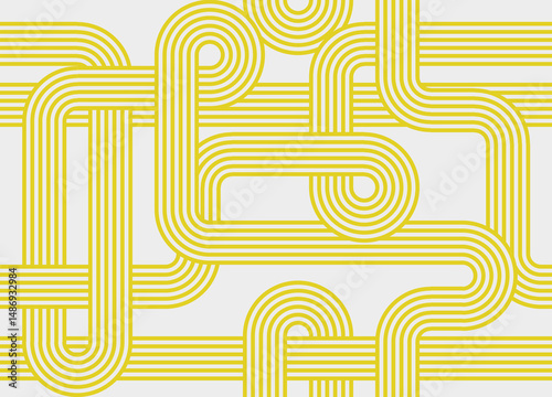 Seamless Abstract Border Pattern – Dark Yellow Accent. Great for dynamic packaging, stylish web backgrounds, or energetic graphic compositions.