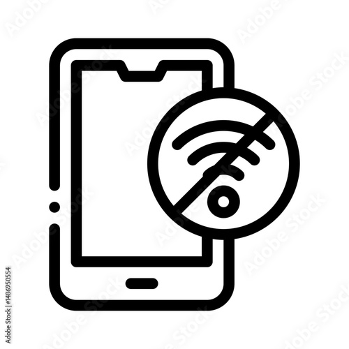mobile data down line icon