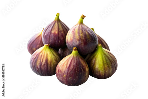 figs isolated on white background
