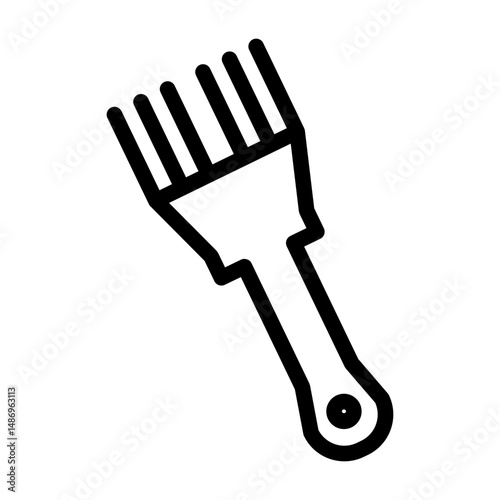 comb line icon