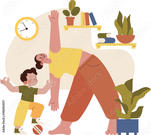 family enjoy