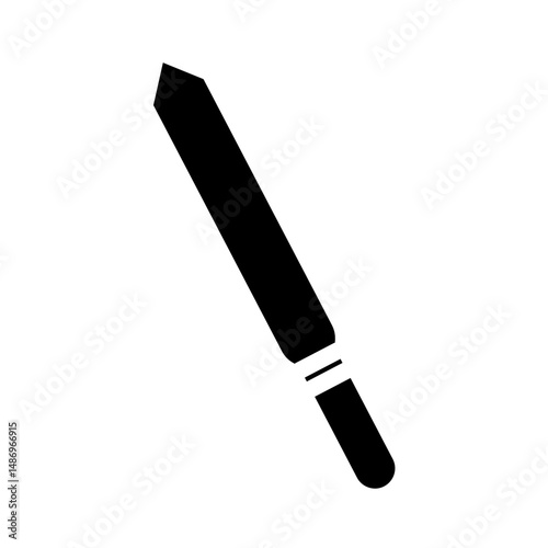 knife glyph icon