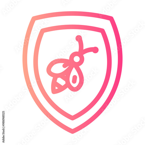 bee gradient icon