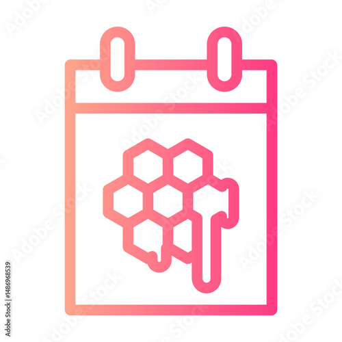 calendar gradient icon