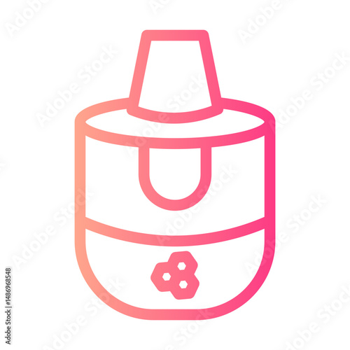 comb gradient icon