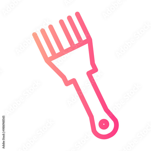 comb gradient icon