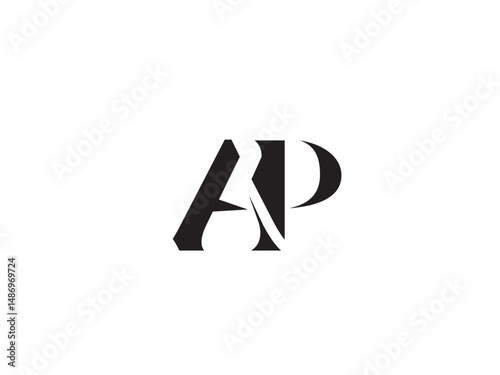 AP Letter Logo design Vector Art, Icons, and Graphics	
