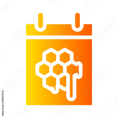 calendar gradient icon