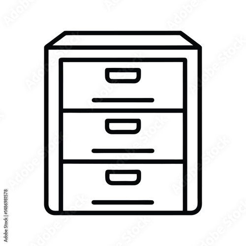 Classic Metal File Cabinet for Office Storage