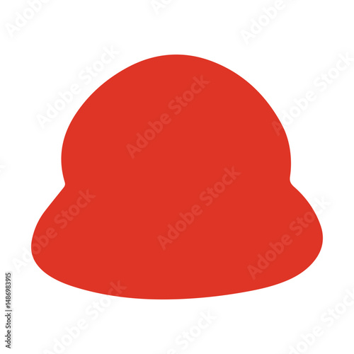 firefighter equipment element stock design. doodles, flat design.fireman protection uniform firefighting firemen gear red helmet flasher hose extinguisher icon vector illustration of equipment of fire