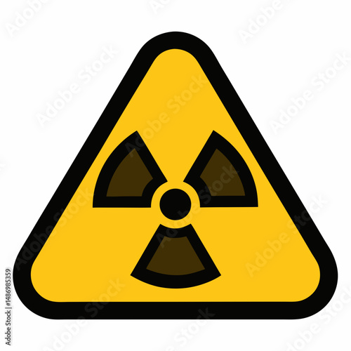 radiation warning sign