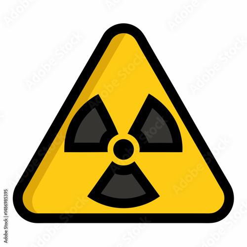 radiation warning sign