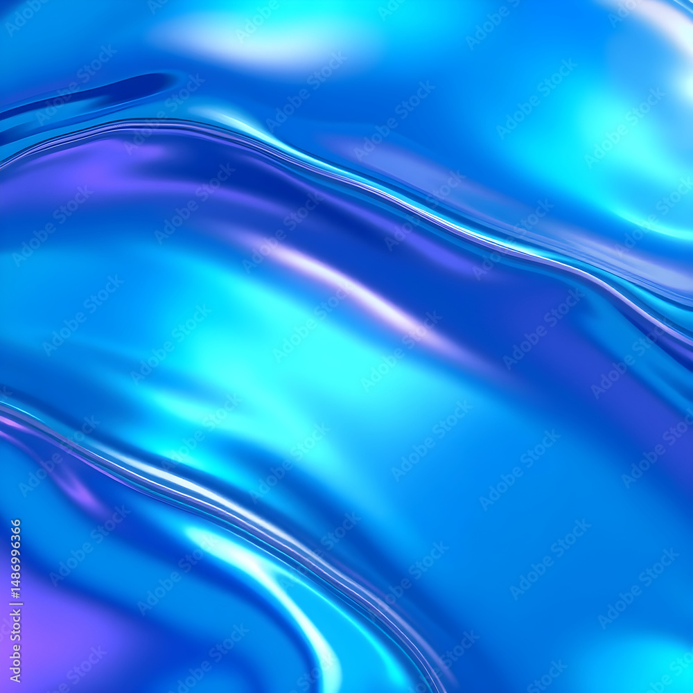 Naklejka premium 유체크롬빛반사웹배경디자인