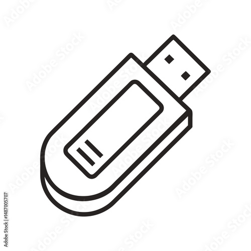 Close-Up of Hand Using USB Flash Drive