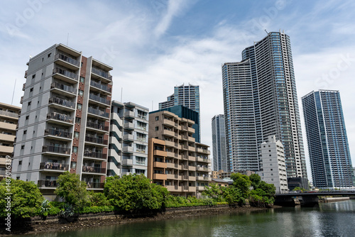 東京中央区勝どきの風景