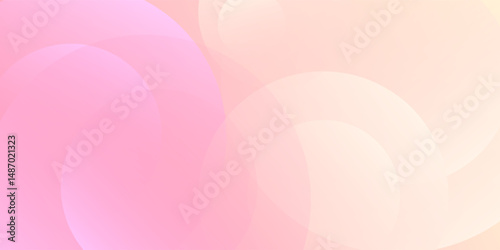 Minimalist banner background, pastel colorful, pink and yellow gradations. modern