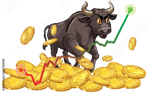 Bull Market with Rising Crypto Coins