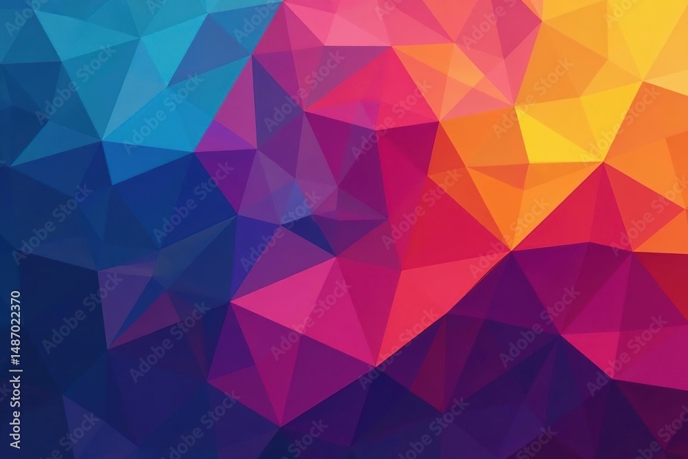 Geometric interlocking shapes, vibrant colors, tileable, yellow Geometric interlocking shapes, vibrant colors, tileable, yellow