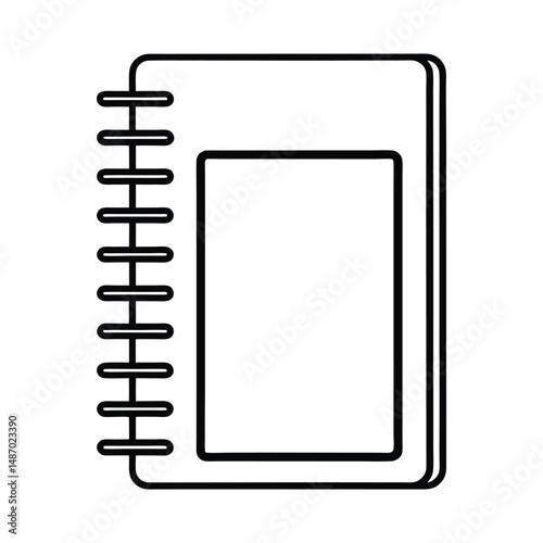 Open Notebook with Pen