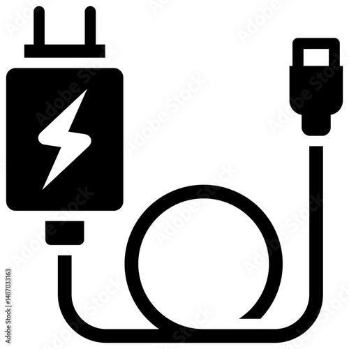 Charging Cable Icon