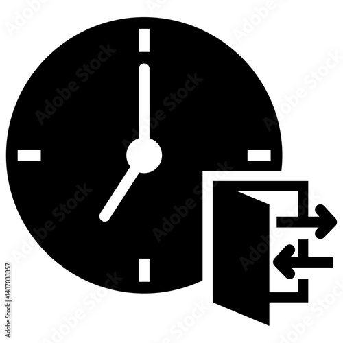 Check-In Check-Out Icon