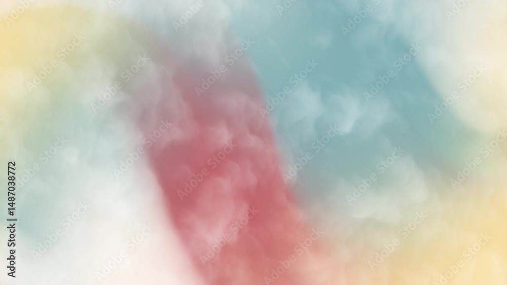 Soft clouds in pastel hues perfect for backgrounds or inspirational content, adding a dreamy touch to design projects and social media posts.
