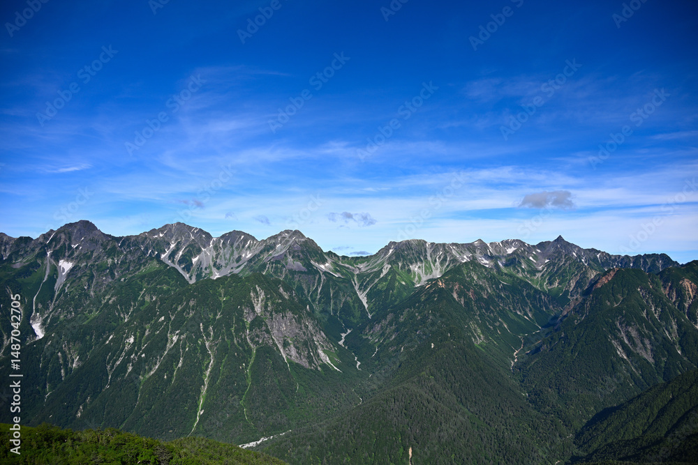 Fototapeta premium 北アルプス,風景,