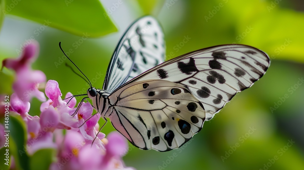 Obraz premium butterfly on a flower