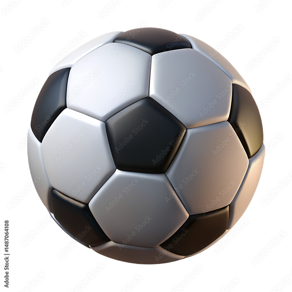 Fototapeta premium Find the perfect soccer ball black and white for your next game or practice high quality images available 