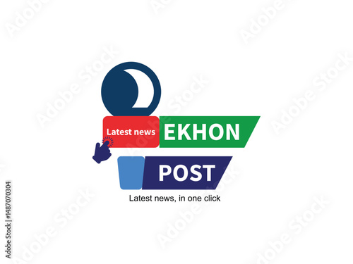 Business modern brand logo design