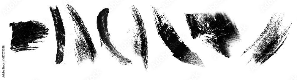 Obraz premium Grunge Brush Strokes