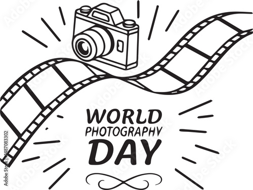 World Photography Day Celebration Design
