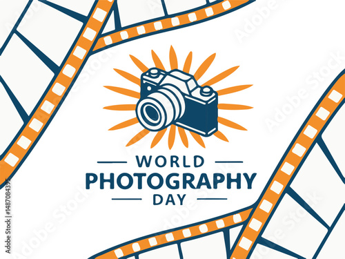 World Photography Day Celebration Design
