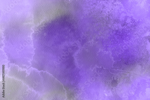 Purple Watercolor Crumpled Fabric Texture