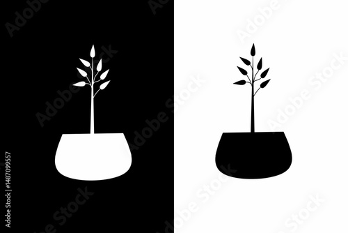 vector of tree icons