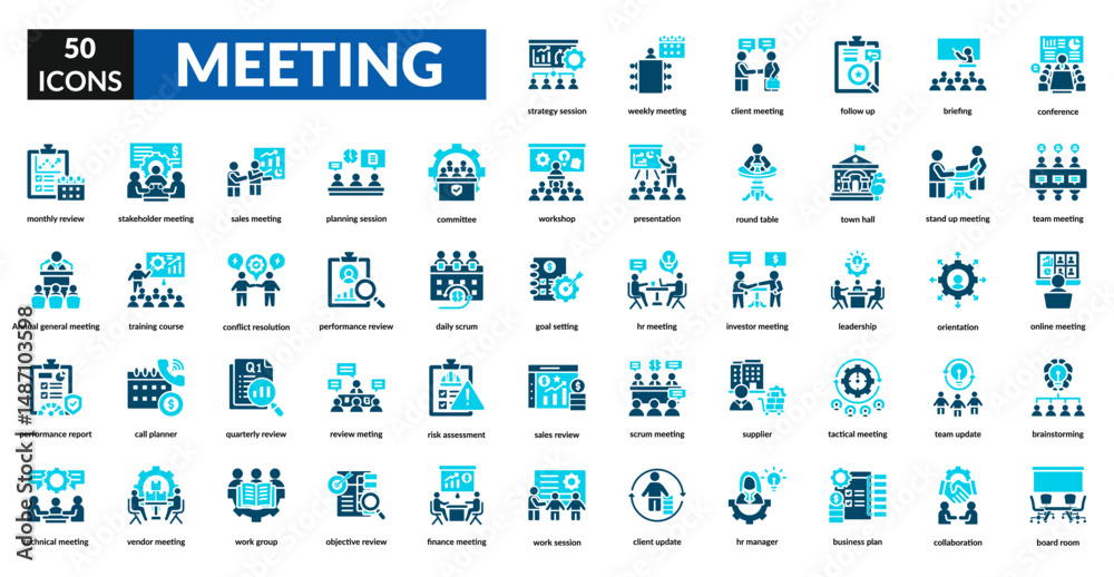 custom made wallpaper toronto digitalMeeting fill icon set collection. Briefing, board room, monthly review, goal setting, workshop, corporate, seminar, networking, consultation, decision, agreement, leadership, reporting