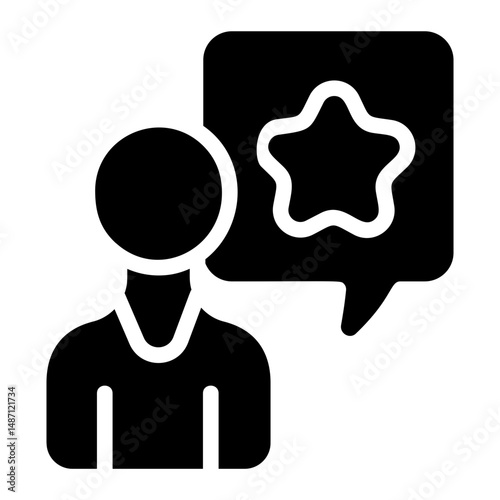 Quality leader Solid Icon